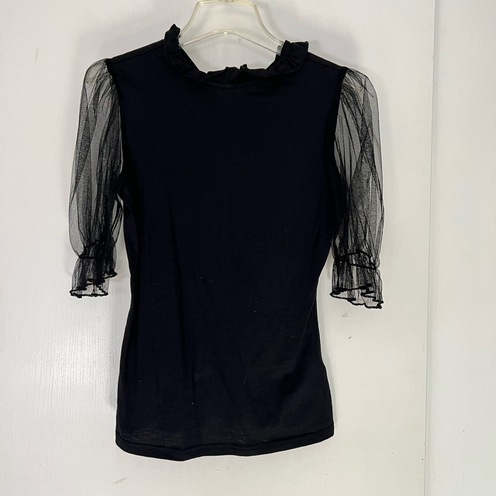 Black shortsleeve shirt shein